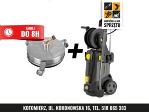 Kärcher HD 5/17 C + szczotka powierzchniowa 35 cm – na 8 h lub doby