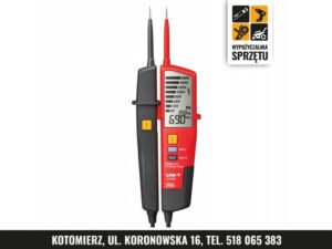 Dwubiegunowy tester napięcia i ciągłości UNI-T UT18C 6–690 V – wyłącznie na doby