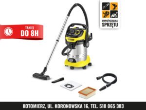 Odkurzacz warsztatowy Kärcher WD 6 P do pracy na sucho i mokro – na 8 h lub doby