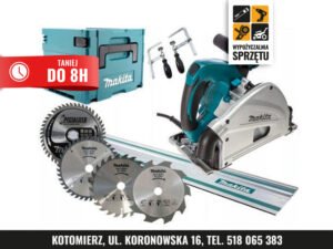 Zagłębiarka Makita SP6000J z szyną 1,5 m (na 8 h lub na doby)