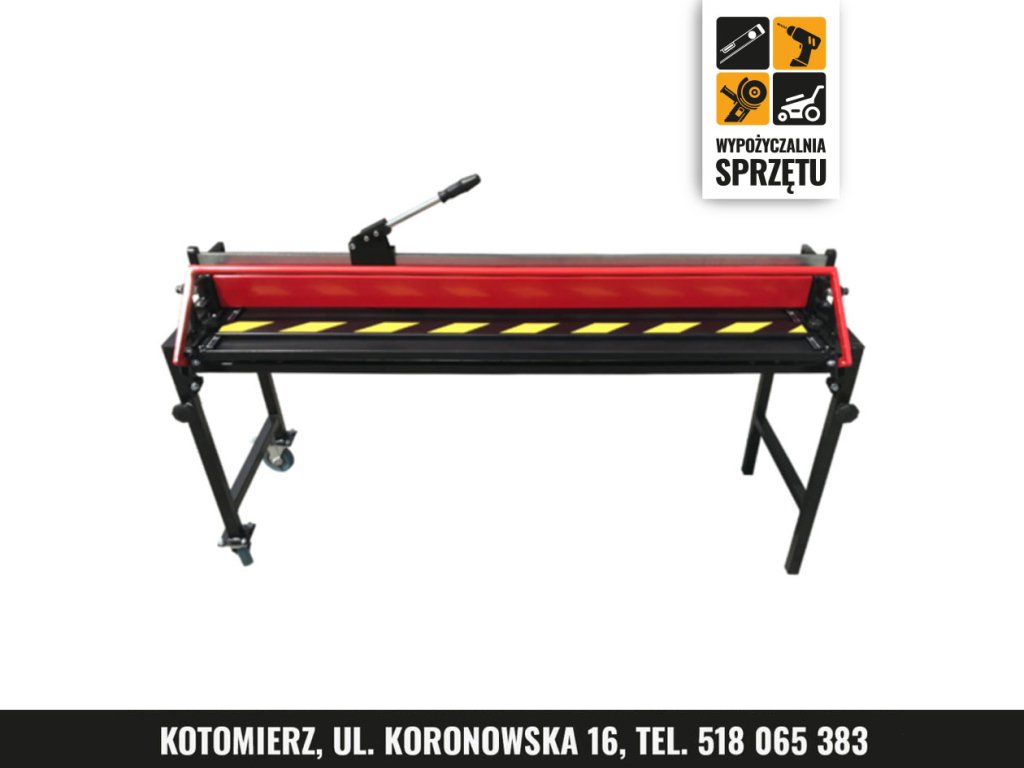 Ręczna przecinarka do płytek Walmer MG-PROFI-1200, cięcie do 128 cm (wyłącznie na doby)
