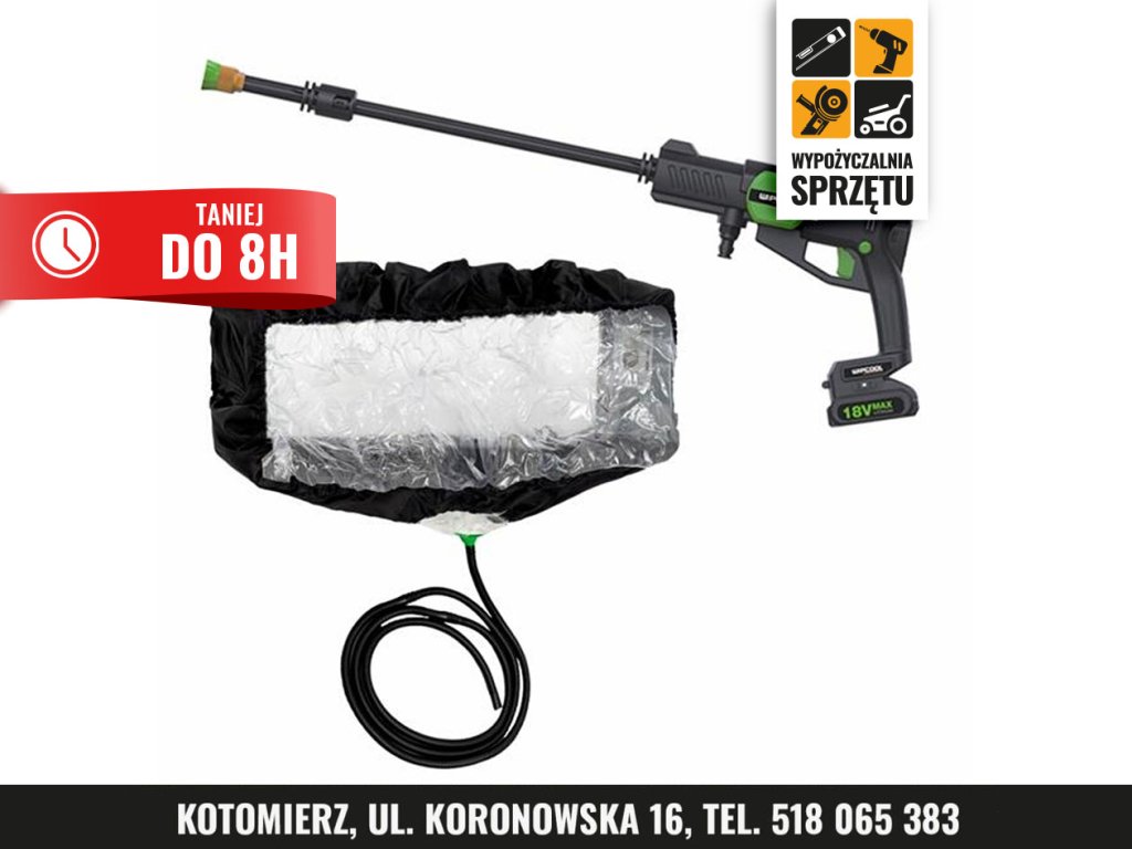 Zestaw do bezpiecznego czyszczenia filtrów i obudowy klimatyzacji domowej – na 8 h lub doby