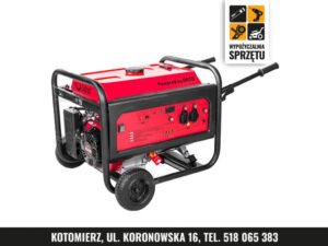 Agregat prądotwórczy Cedrus AG5-1F, 5 kW 230 V, G1 (wyłącznie na doby)