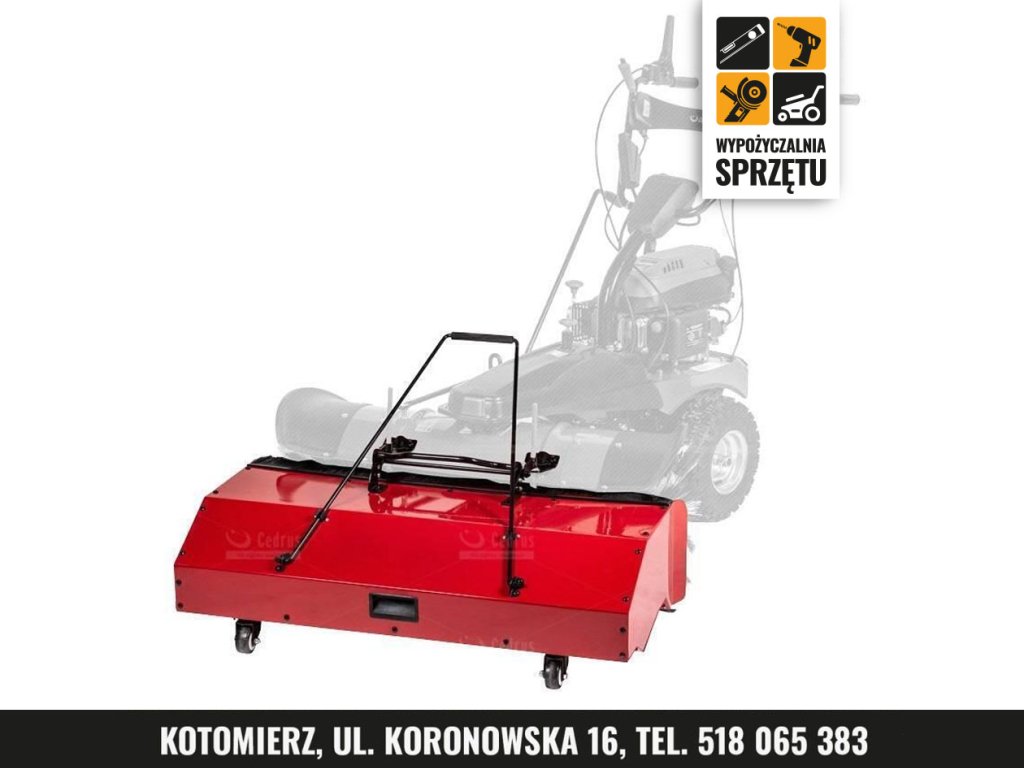 Kosz zbierający do zamiatarki Cedrus ZM05PRO-E 100 cm – wyłącznie na doby
