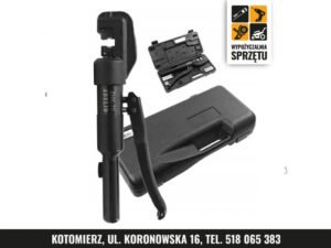 Ręczna praska hydrauliczna do końcówek kablowych 4–70 mm² (wyłącznie na doby)