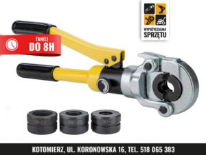 Hydrauliczna praska do rur, profile TH / U / M / V (wyłącznie na doby)