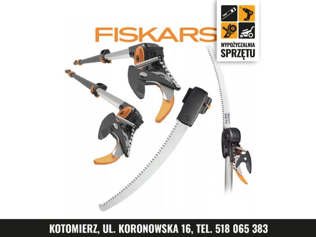 Sekator teleskopowy Fiskars UP86, zasięg do 6 m – wyłącznie na doby