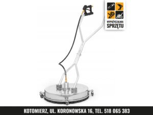 Szczotka powierzchniowa 60 cm do dużych nawierzchni – wyłącznie na doby