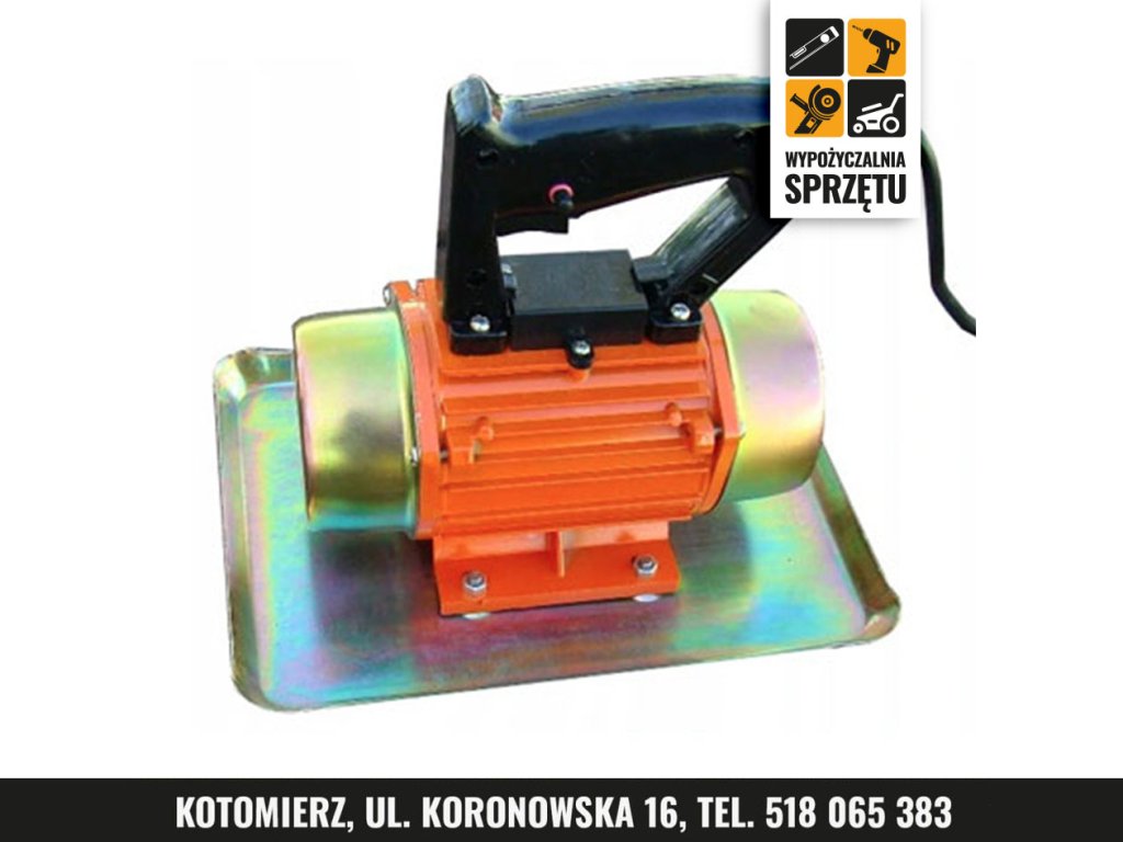 Wibrator powierzchniowy do betonu ZB-5, 230 V (wyłącznie na doby)