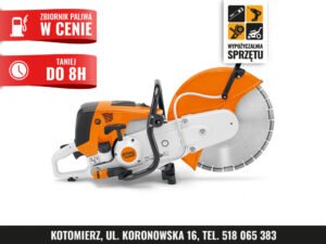 Przecinarka STIHL TS 800, tarcza 400 mm + hydronetka (na 8 h lub na doby)