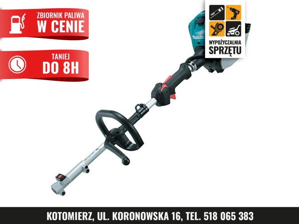 Spalinowy multisystem Makita EX2650LHM – przystawka do wyboru, na 8 h lub doby