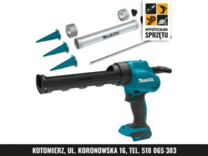 Akumulatorowy wyciskacz Makita DCG180ZX 18 V, kartusze 300 i 600 ml (wyłącznie na doby)
