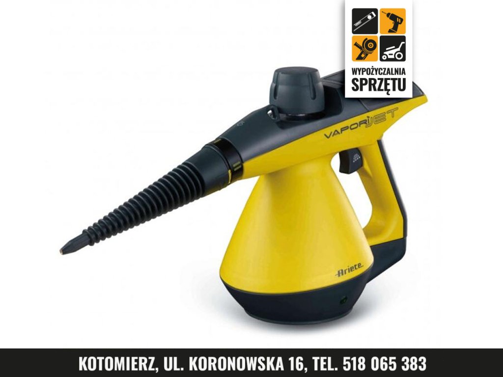 Ręczny czyścik parowy Ariete 4139 Vapori Jet, 3,5 bar – wyłącznie na doby