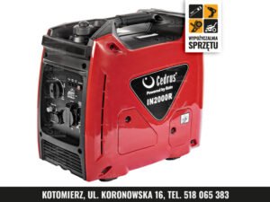 Agregat inwerterowy Cedrus IN2000R, 1,8 kW 230 V, G2 (wyłącznie na doby)