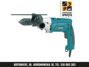 Dwubiegowa wiertarka udarowa Makita HP2071J, 1010 W (wyłącznie na doby)