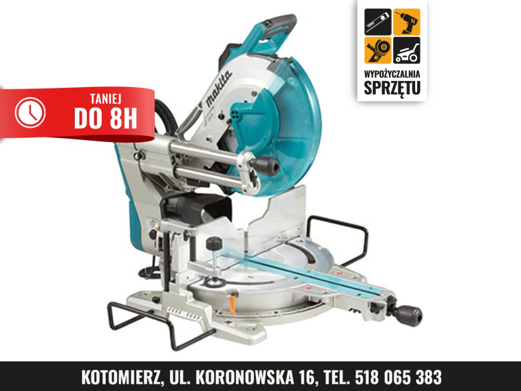 Ukośnica Makita LS1219L, tarcza 305 mm z laserem (na 8 h lub na doby)