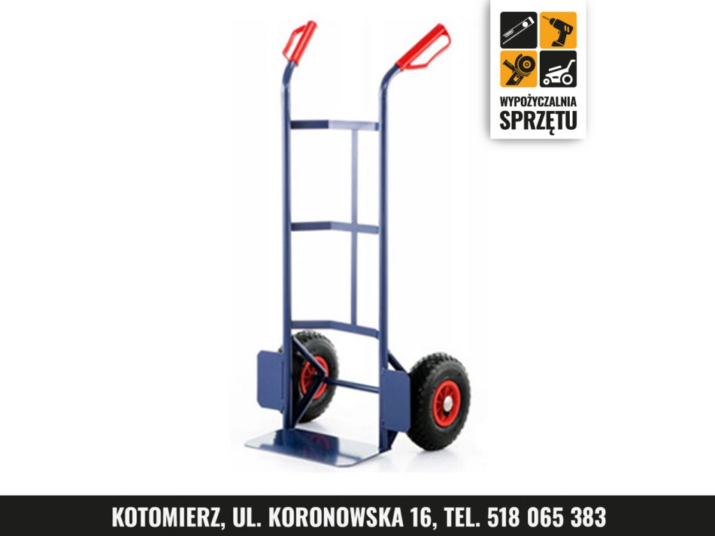 Stalowy wózek magazynowy Higher 250 kg (wyłącznie na doby)