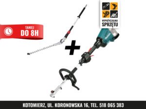 Akumulatorowe nożyce na wysięgniku Makita DUX60 + EN401MP 52 cm – na 8 h lub doby