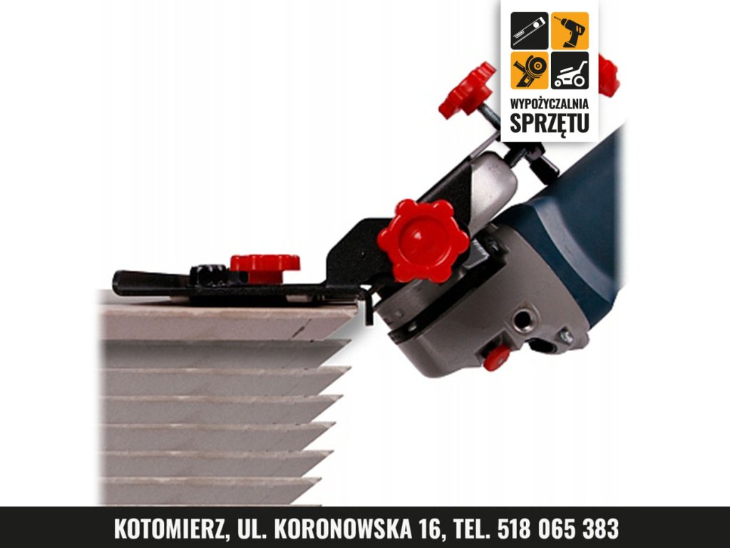 Przystawka Mechanic Slider V2 do cięcia płytek pod kątem 45° z odpylaniem (wyłącznie na doby)