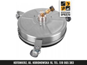 Szczotka powierzchniowa T-Racer 35 cm do kostki i tarasów – wyłącznie na doby
