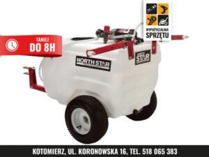 Opryskiwacz do traktorka NorthStar 117 l z lancą i wężem (na 8 h lub na doby)