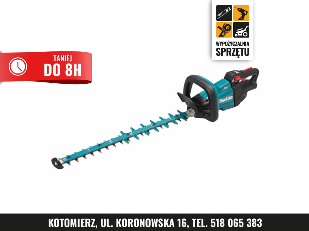 Akumulatorowe nożyce do żywopłotu Makita DUH602 60 cm – na 8 h lub doby