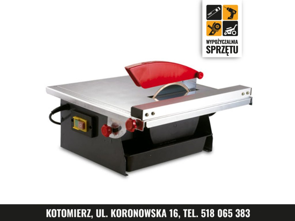 Stolikowa przecinarka do płytek Rubi ND-180, tarcza 180 mm (wyłącznie na doby)