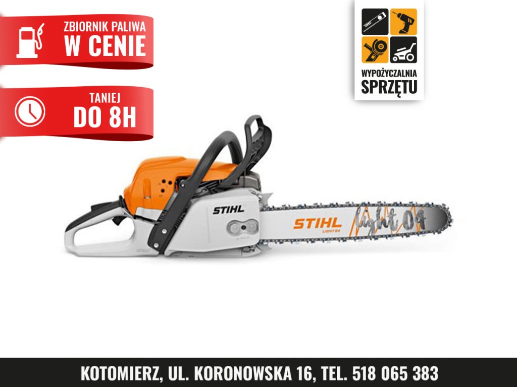 Pilarka spalinowa STIHL MS 271 3,5 KM, prowadnica 50 cm – na 8 h lub doby