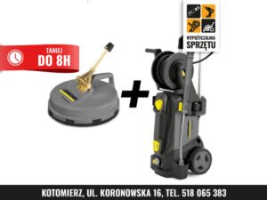 Kärcher HD 5/17 C + szczotka powierzchniowa 30 cm – na 8 h lub doby