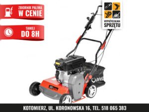 Wertykulator spalinowy Cedrus WR02R, 40 cm, kosz 50 l (na 8 h lub na doby)