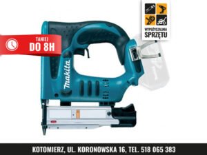 Akumulatorowy zszywacz Makita DST221Z 18 V (na 8 h lub na doby)