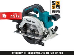 Akumulatorowa pilarka tarczowa Makita 18 V, tarcza 165 mm (na 8 h lub na doby)