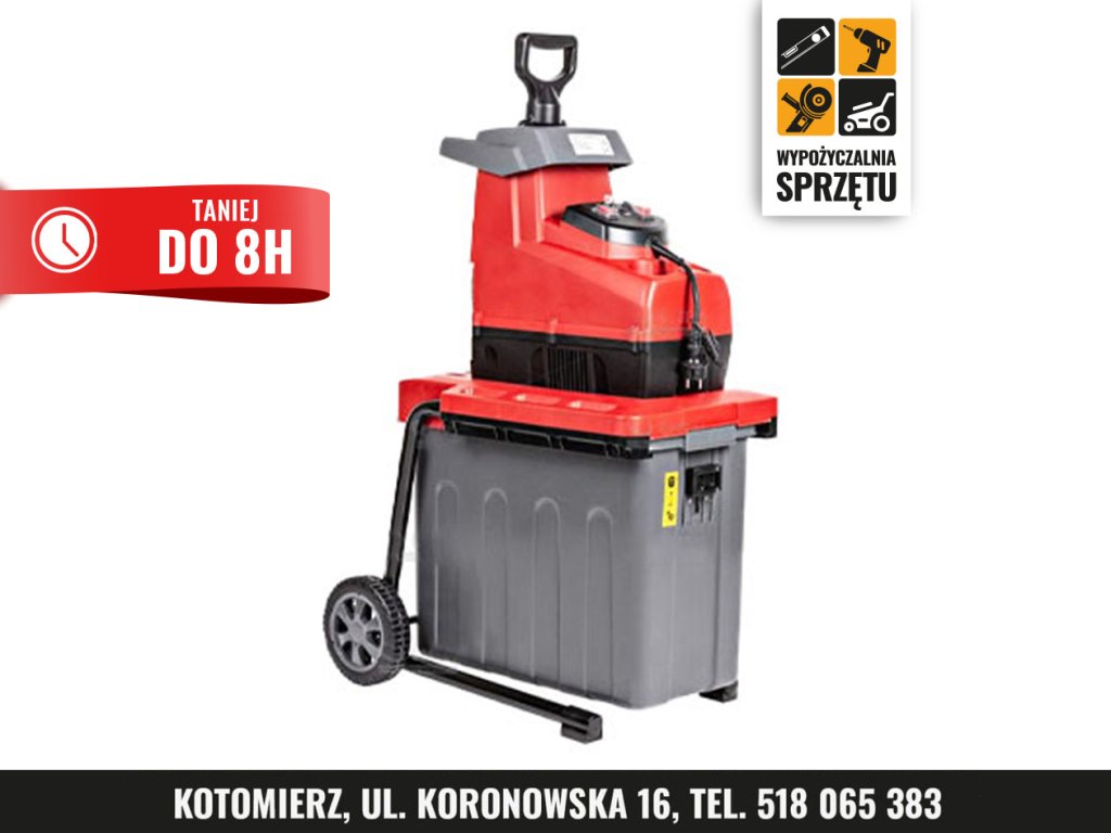 Rozdrabniacz elektryczny Cedrus RE01 do 2–3 cm (na 8 h lub na doby)