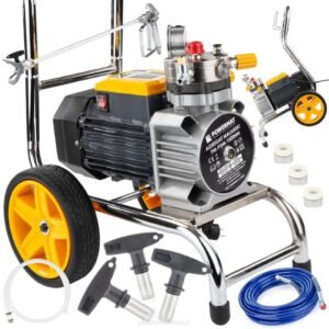 Agregat malarski hydrodynamiczny POWERMAT PM-PDM-1500MN (PM1295), 1500 W, wąż 15 m